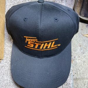Team STIHL Black Cap New